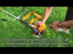 Yüksek Yan Asılı Benzinli Fırça Kesici 4 Zamanlı Sırt Çantası Fırça Kesici 31CC