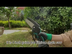 4 İnç 21v El Mini Testere Fırçasız Motor Mini Tek El Testere