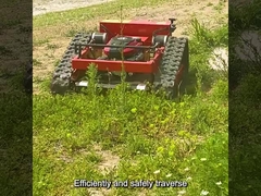 Uzaktan Kumandalı Robot Çim Biçme Makinesi Gazlı 190CC Çok Amaçlı