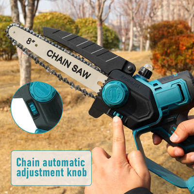 8 Inch Cordless Pole Chainsaw Long Pole Telescopic Electric Chain Saw With Brushless Auto Oiler