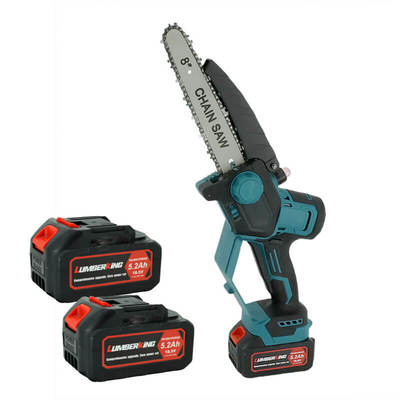 8 Inch Cordless Pole Chainsaw Telescopic Electric Chain Saw With Auto Oil Pump And Brushless Engine