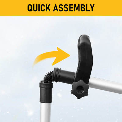 Compact Cordless Electric Snow Shovel Battery Powered Lightweight Tool for Garden Path